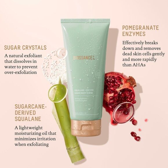 Biossance Squalane + Enzyme Sugar Body Scrub - Picture 7 of 9